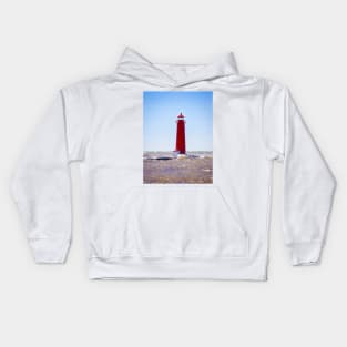 Grand Haven "Inner Pier" Lighthouse Kids Hoodie